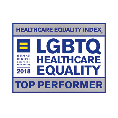 LGBT Healthcare Equality award logo